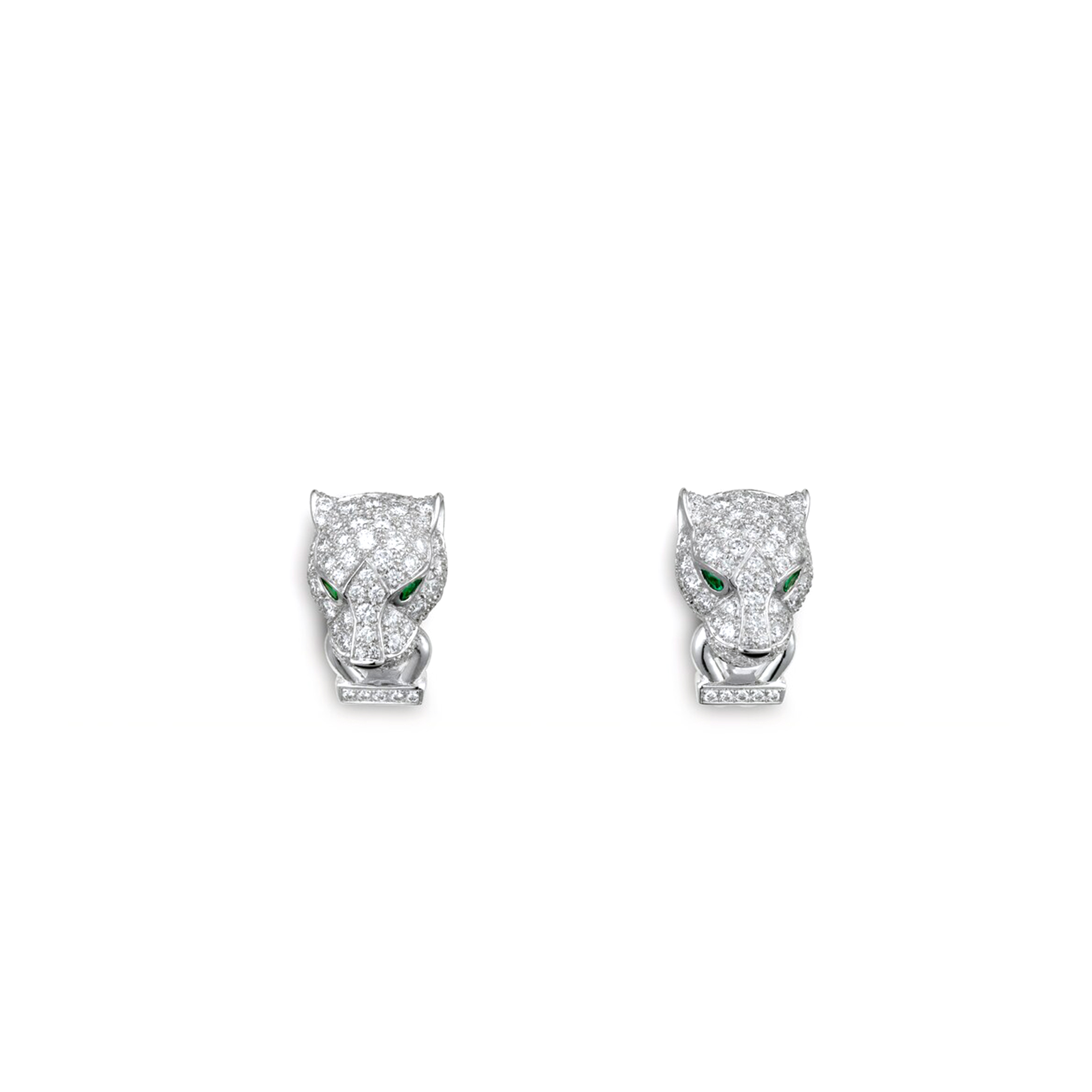 CARTIER PANTHÈRE WHITE GOLD DE CARTIER EARRINGS N8503200